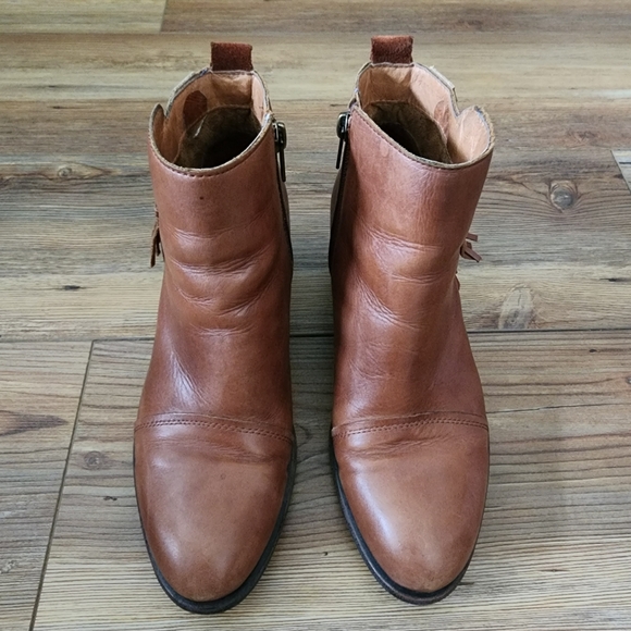 Pikolinos Baqueira Western Ankle Cowboy Boots Womens 38 7.5 - 8 Brown - Picture 3 of 15